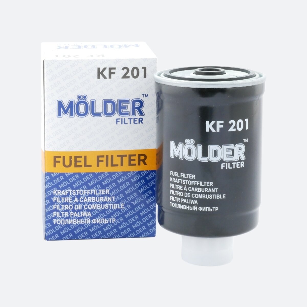 Фільтр паливний Molder Filter KF 201 (95003E, KC102, WDK725) (KF201) дивитися фото №1