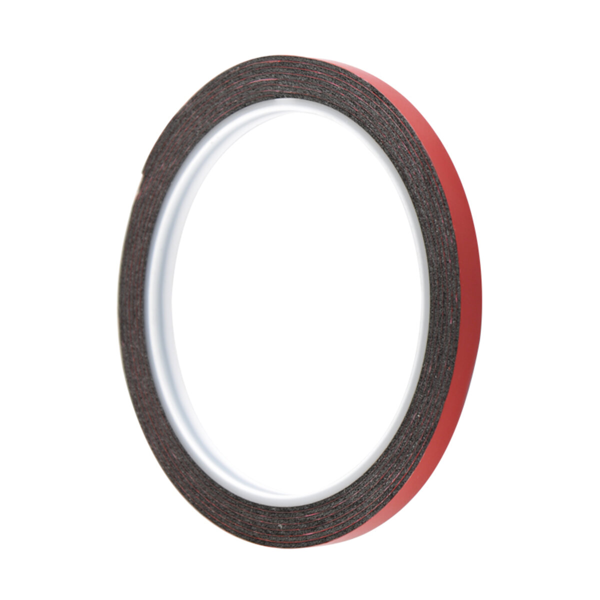 Стрічка клеюча двостороння Solar, PE, чорна, 6ммx2м (DS1062) дивитися фото №2