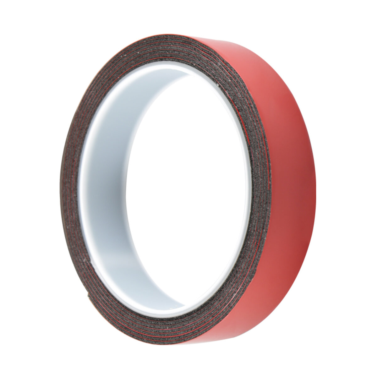 Стрічка клеюча двостороння Solar, PE, чорна, 20ммx2м (DS1202) дивитися фото №2