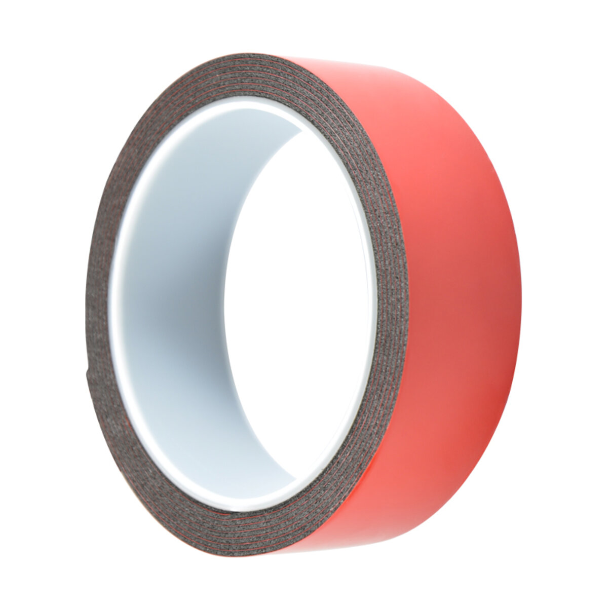 Стрічка клеюча двостороння Solar, PE, чорна, 30ммx2м (DS1302) дивитися фото №2