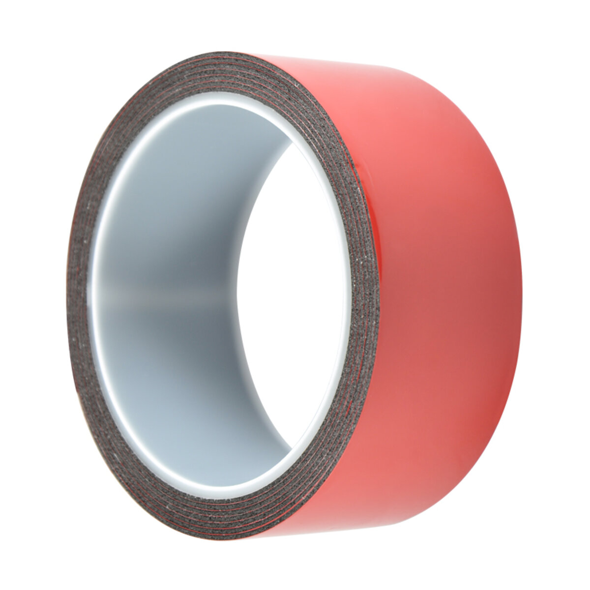 Стрічка клеюча двостороння Solar, PE, чорна, 40ммx2м (DS1402) дивитися фото №2