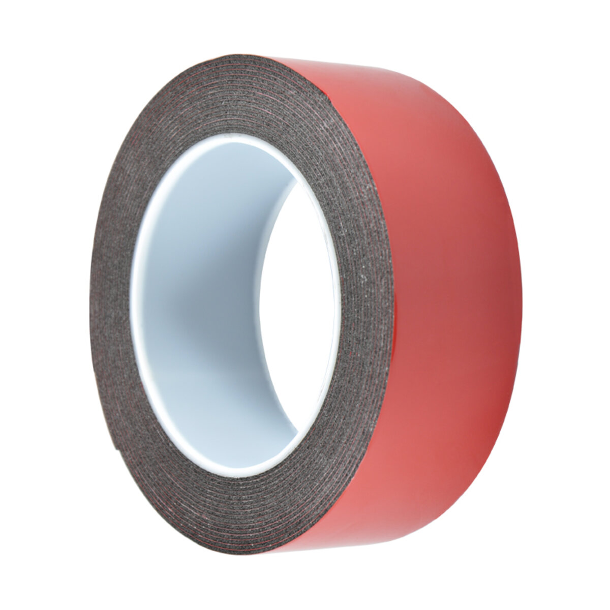 Стрічка клеюча двостороння Solar, PE, чорна, 40ммx5м (DS1405) дивитися фото №2