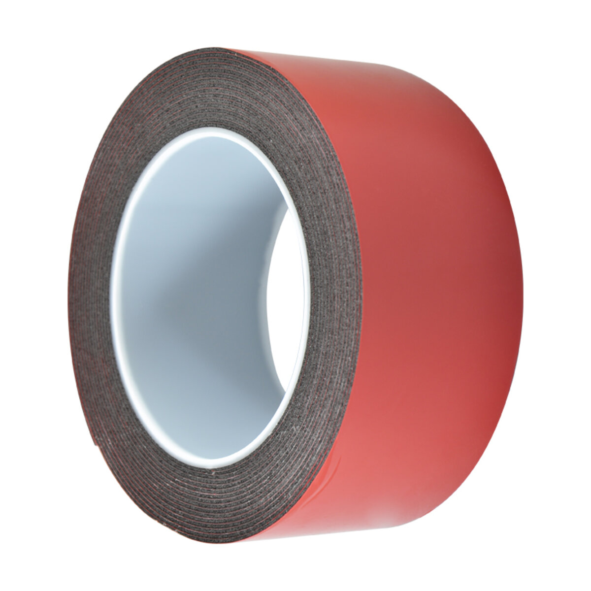 Стрічка клеюча двостороння Solar, PE, чорна, 50ммx5м (DS1505) дивитися фото №2