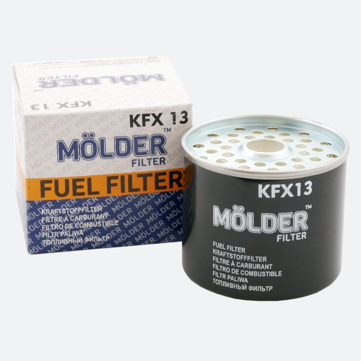 Фільтр паливний Molder Filter KFX 13 (33166RE, KX23, P917X) (KFX13) дивитися фото №1