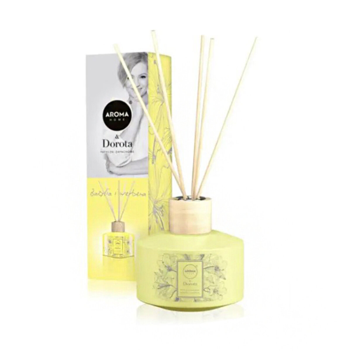 Ароматичні палички Aroma Home + Dorota Basil and Verbena / Bazylia i werbena 100мл (83171) дивитися фото №1