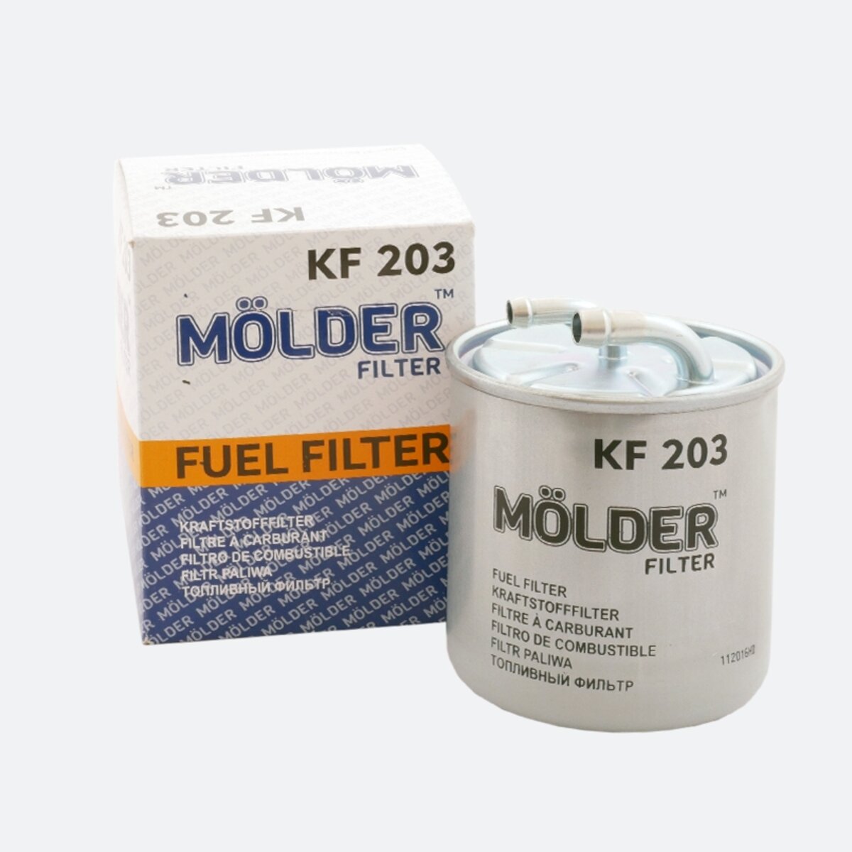 Фільтр паливний Molder Filter KF 203 (WF8309, KL313, WK820) (KF203) дивитися фото №1