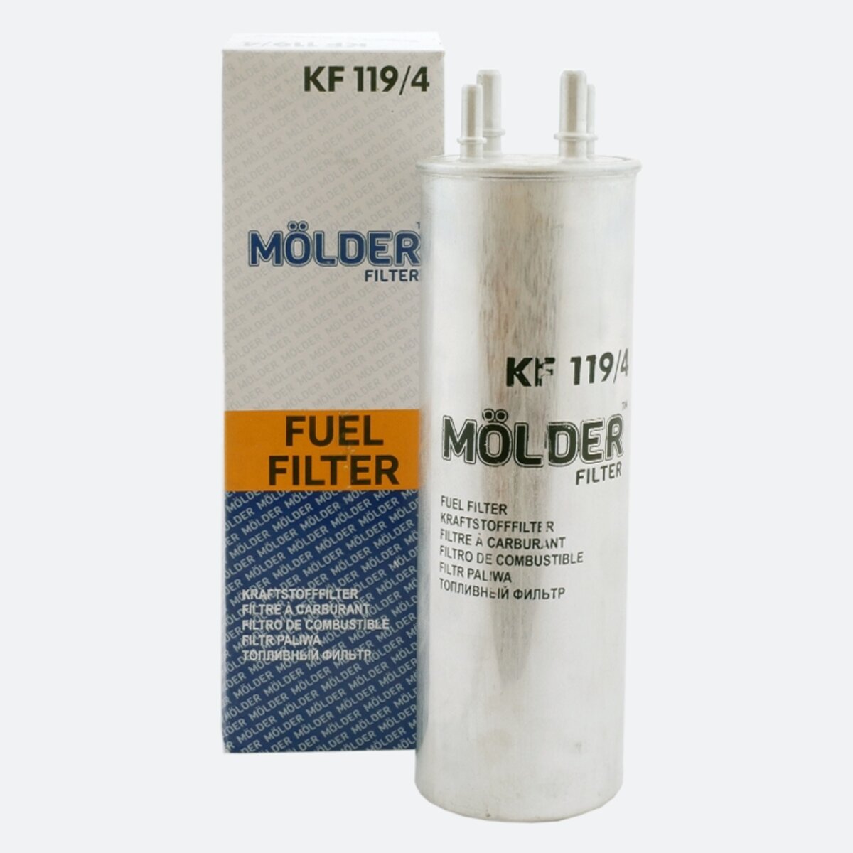 Фільтр паливний Molder Filter KF 119/4 (WF8358, KL229/4, WK8571) (KF119/4) дивитися фото №1