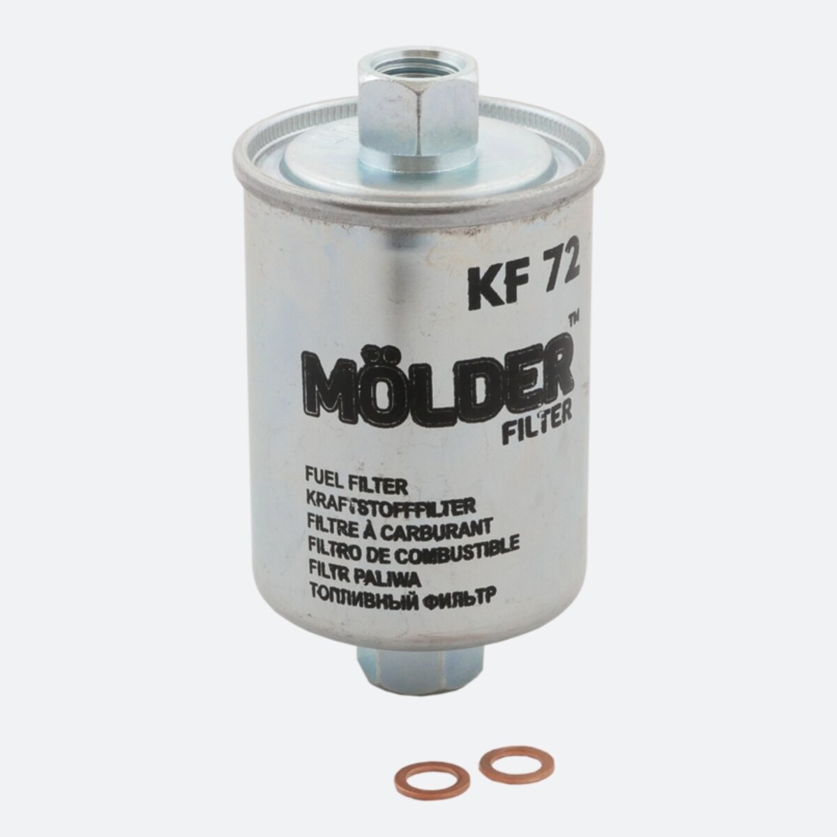 Фільтр паливний Molder Filter KF 72 (WF8182, KL182, WK6125) (KF72) дивитися фото №2