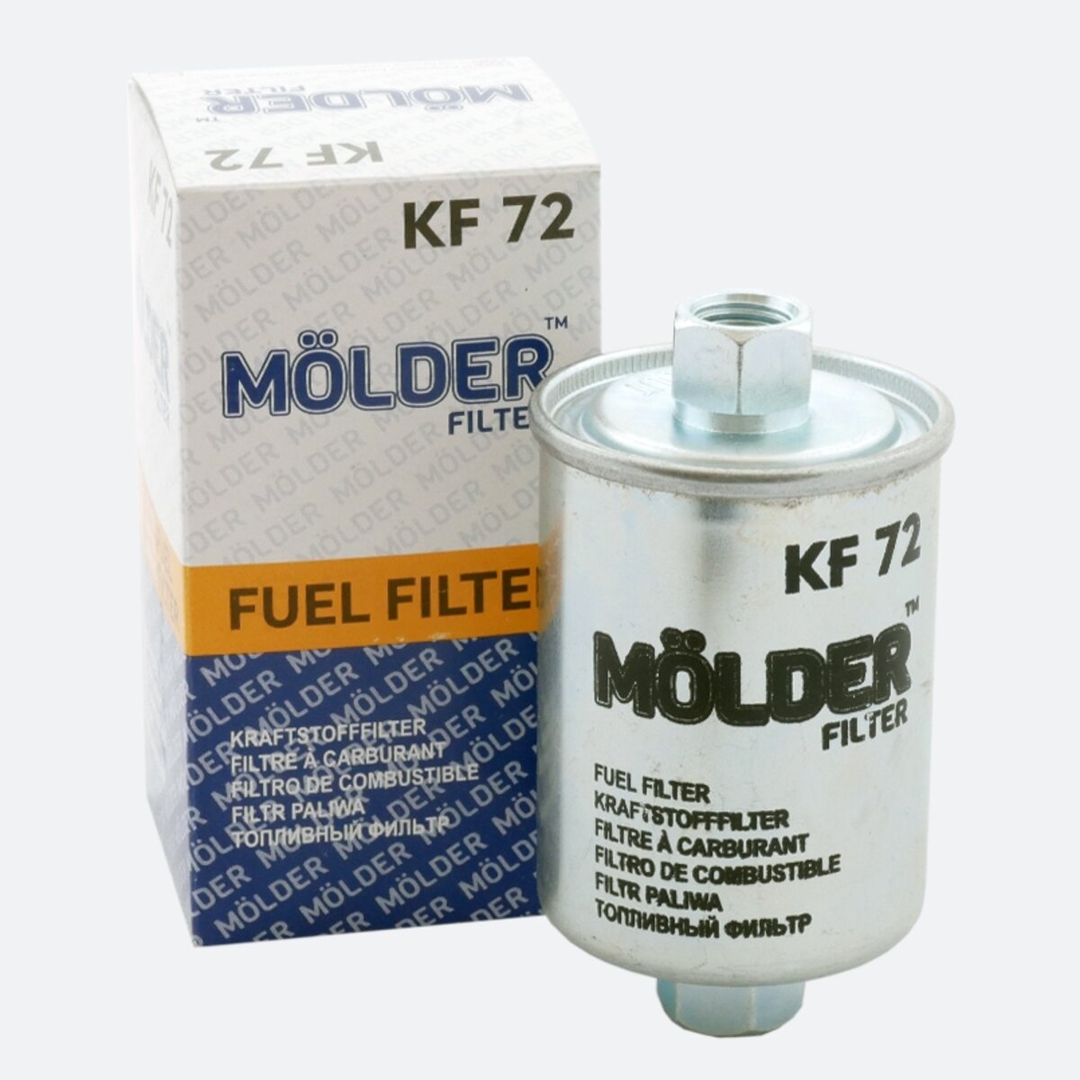 Фільтр паливний Molder Filter KF 72 (WF8182, KL182, WK6125) (KF72) дивитися фото №1