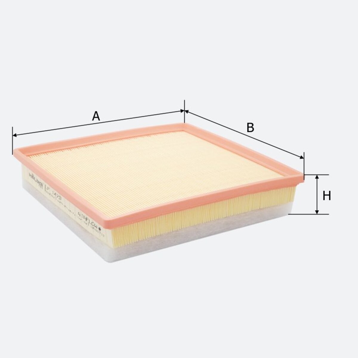 Фильтр воздушный LF 1473 (WA9412, LX1583, C30163) (LF1473) смотреть фото №3