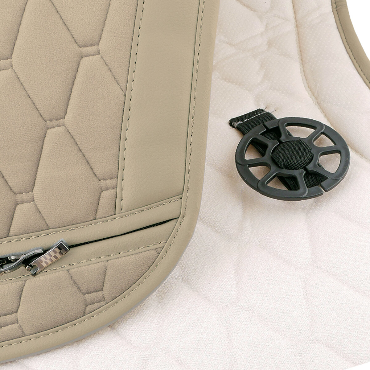 Комплект преміум накидок для сидінь BELTEX New York, biege (BX84500) дивитися фото №4