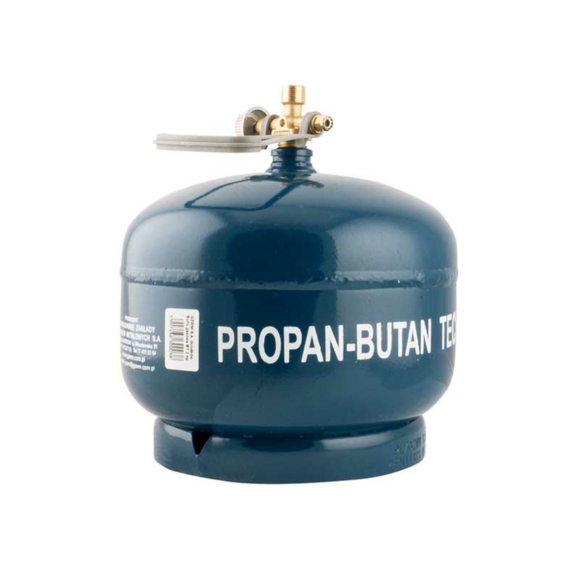 Газовий балон металевий GZWM S.A. 4,8л (BT-2) дивитися фото №1