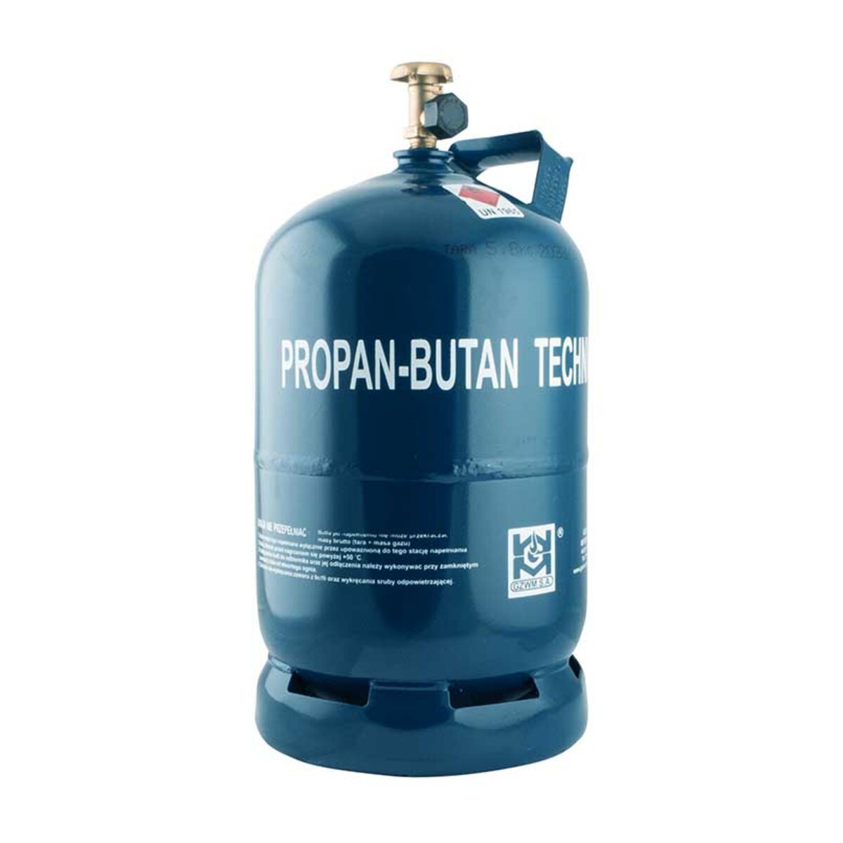 Газовий балон металевий GZWM S.A. 12,3л (BT-5) дивитися фото №2