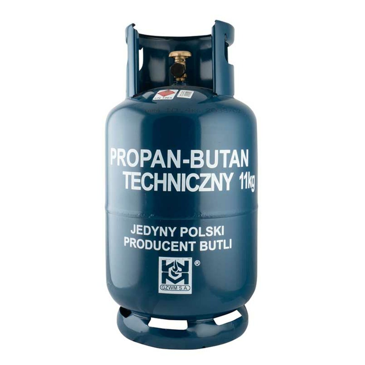 Газовий балон металевий GZWM S.A. 27,2л (BD-11) дивитися фото №1