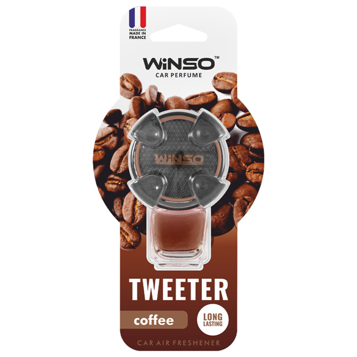 Ароматизатор Winso Tweeter Coffee рідкий 8мл (530870) дивитися фото №1