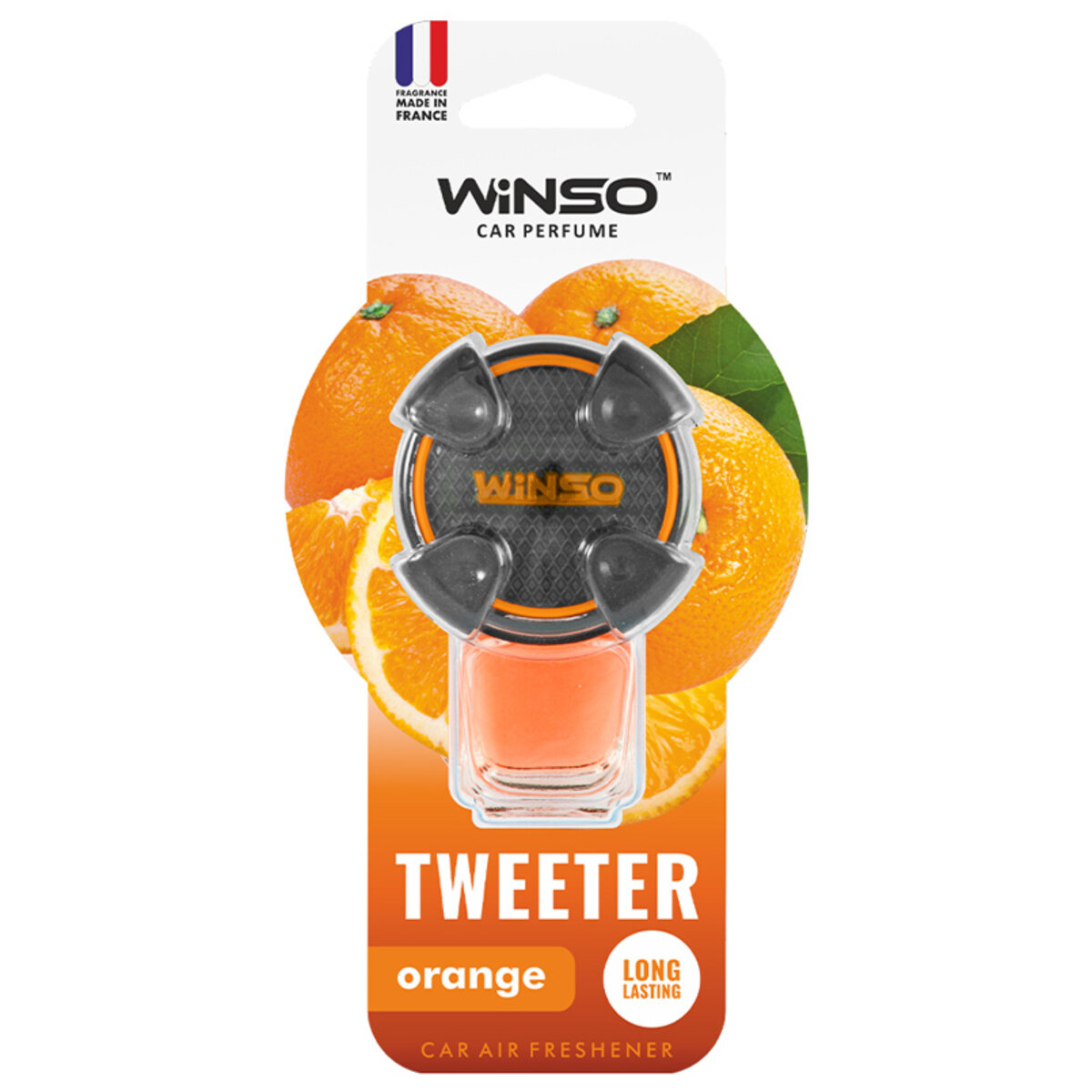 Ароматизатор Winso Tweeter Orange рідкий 8мл (531770) дивитися фото №1