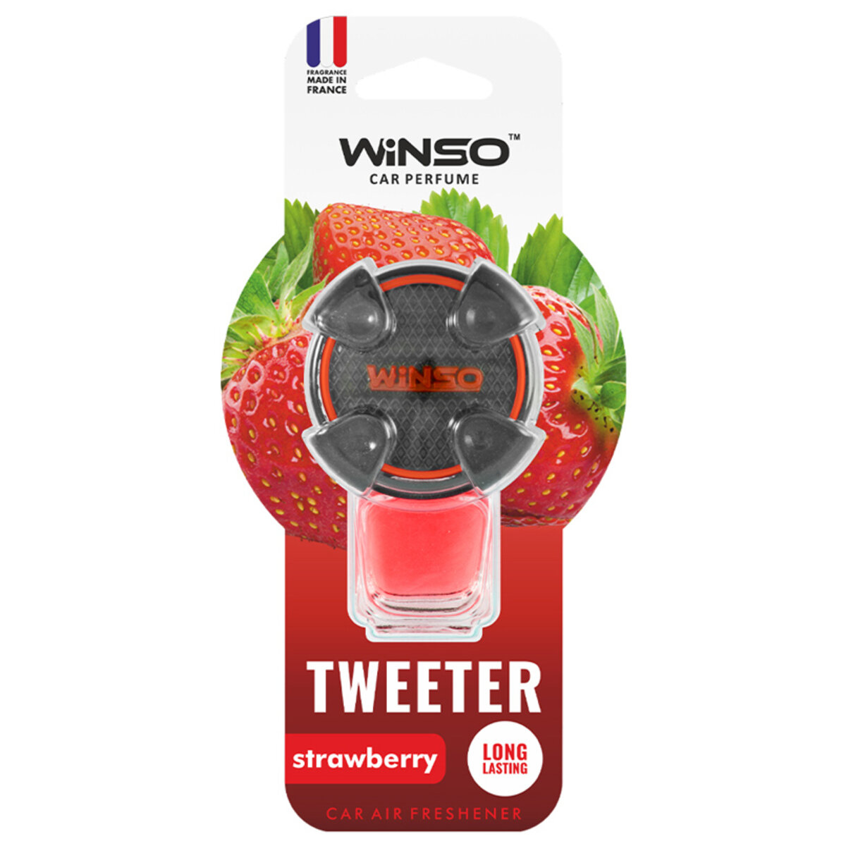 Ароматизатор Winso Tweeter Strawberry рідкий 8мл (530830) дивитися фото №1