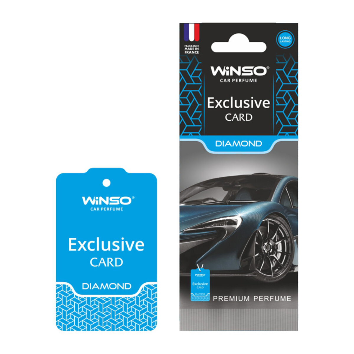 Автомобільний Ароматизатор Winso Card Exclusive Diamond сухий (533120) | Аромат: Парфуми дивитися фото №1
