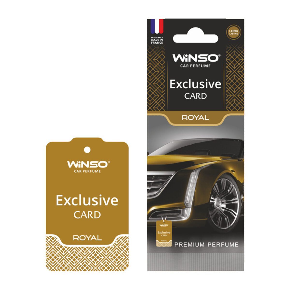 Автомобільний Ароматизатор Winso Card Exclusive Royal сухий (533160) | Аромат: Парфуми дивитися фото №1