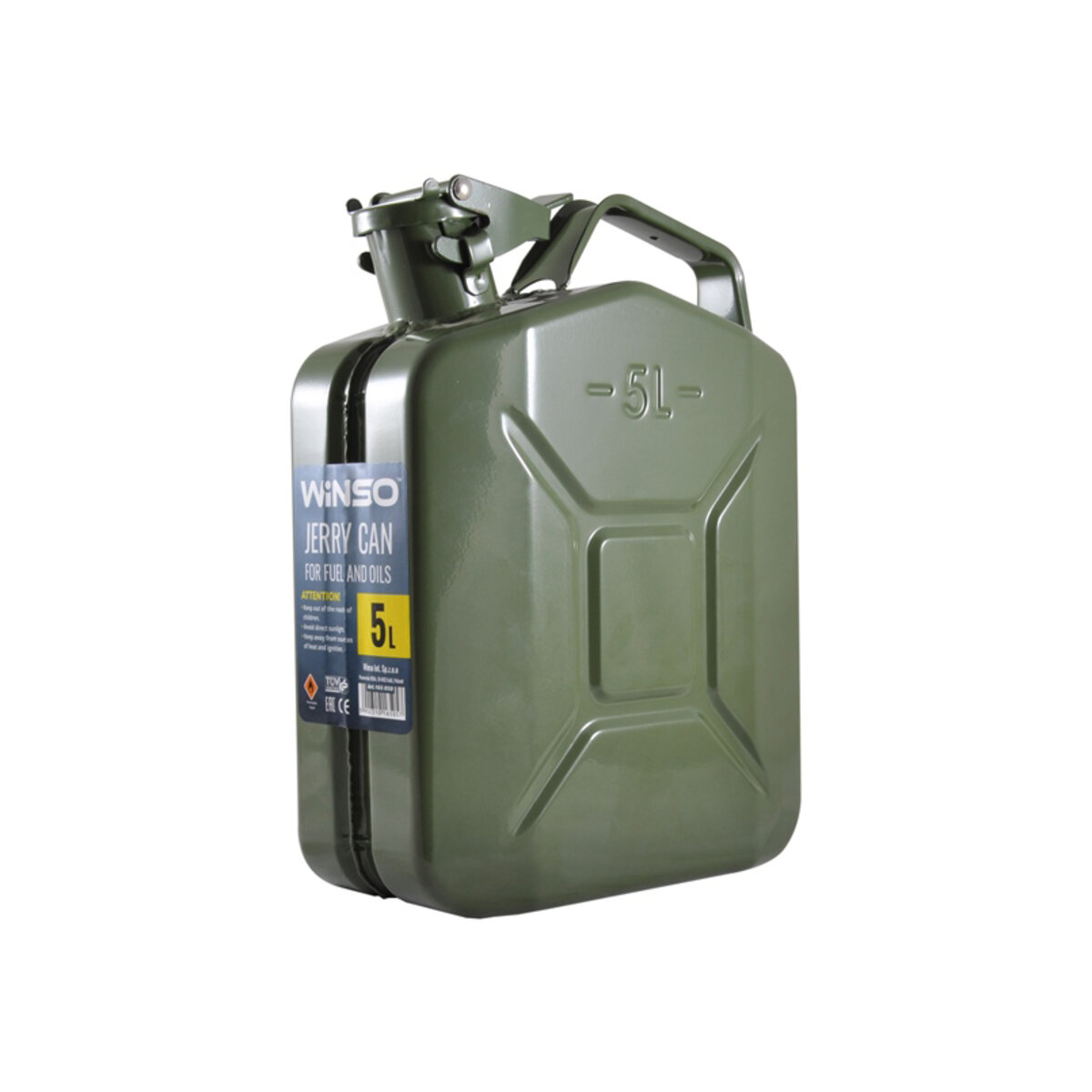Каністра металева Winso 5л (165050 ) дивитися фото №1