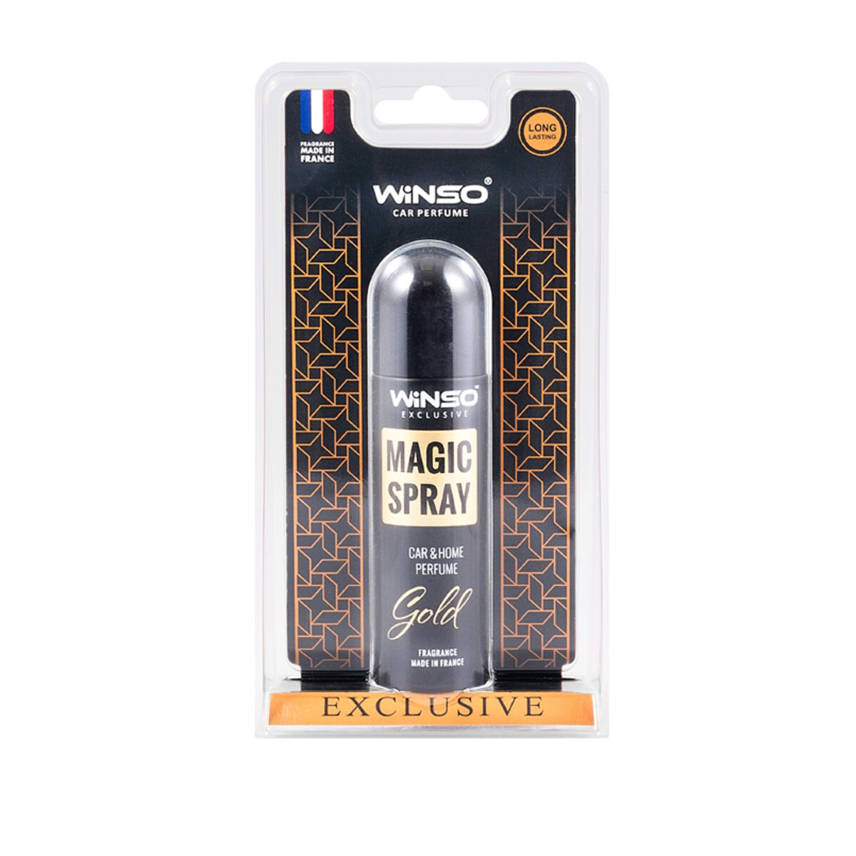Ароматизатор Winso Magic Spray Exclusive Gold, 30мл 534052 у вигляді спрею (534052) дивитися фото №1