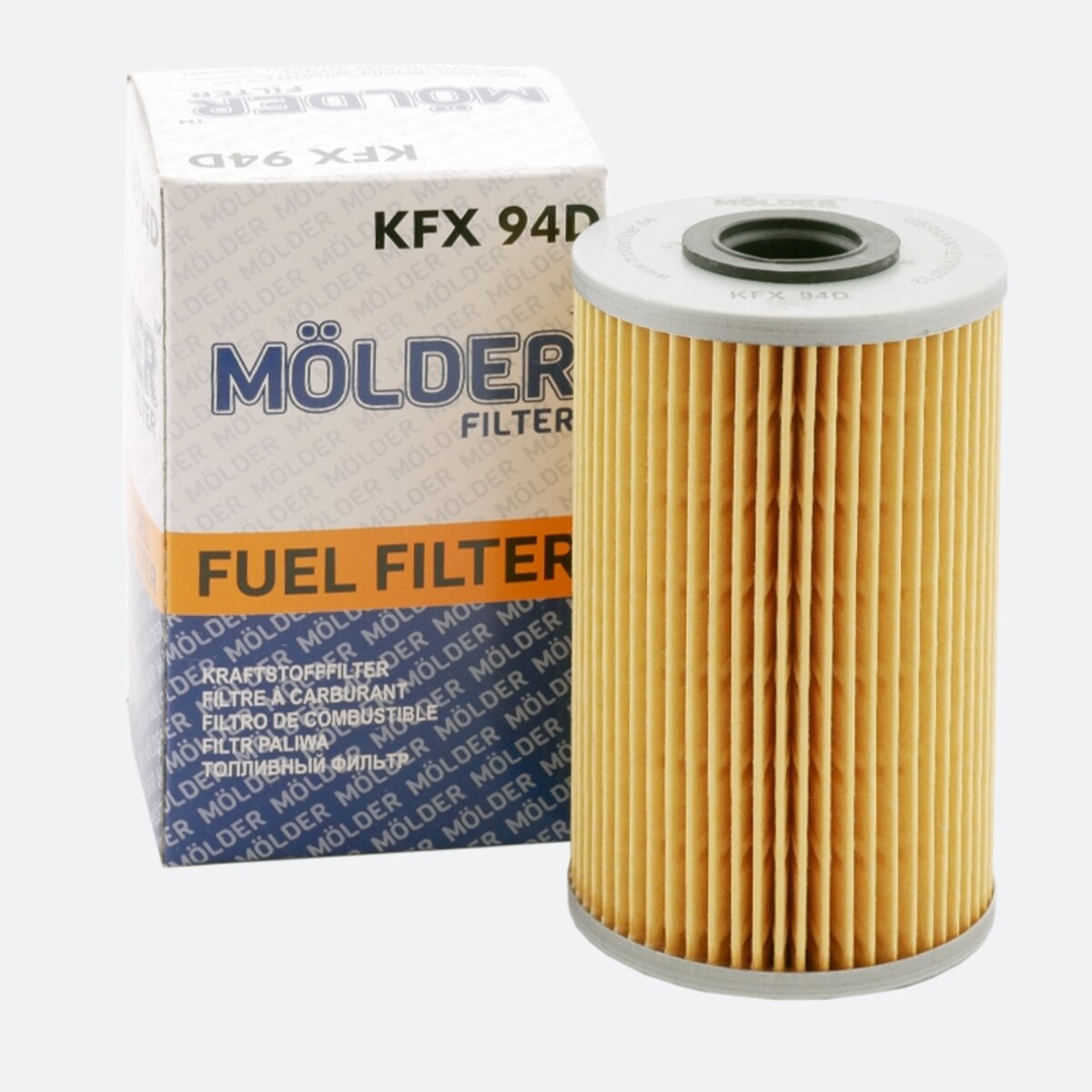 Фільтр паливний Molder Filter KFX 94D (WF8301, KX204D, P726X) (KFX94D) дивитися фото №1