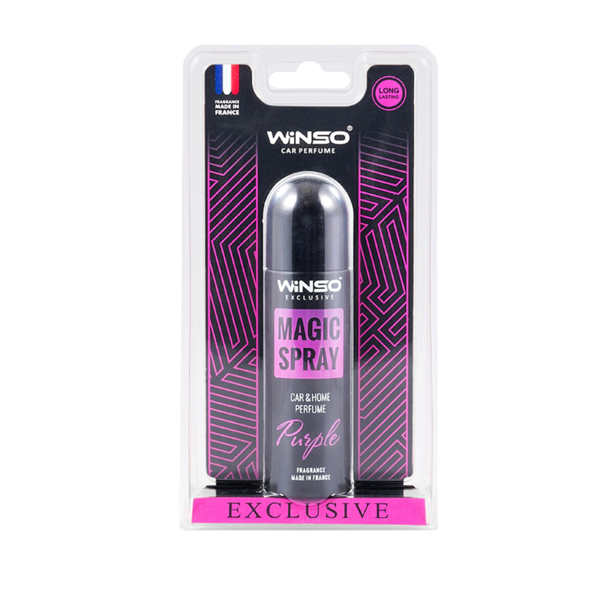 Ароматизатор Winso Magic Spray Exclusive Purple, 30мл 534072 у вигляді спрею (534072) дивитися фото №1