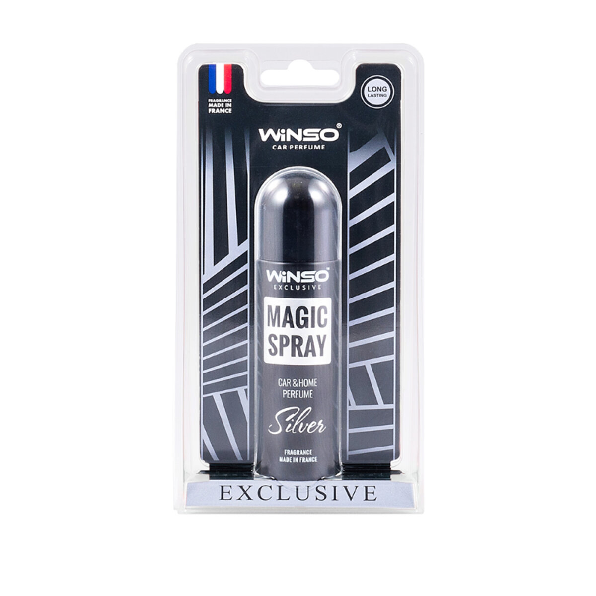 Ароматизатор Winso Magic Spray Exclusive Silver, 30мл 534092 у вигляді спрею (534092) дивитися фото №1
