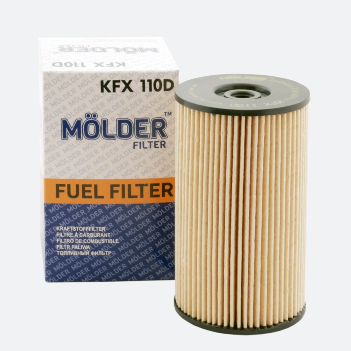 Фільтр паливний Molder Filter KFX 110D (WF8388, KX220DEco, PU825X) (KFX110D) дивитися фото №1
