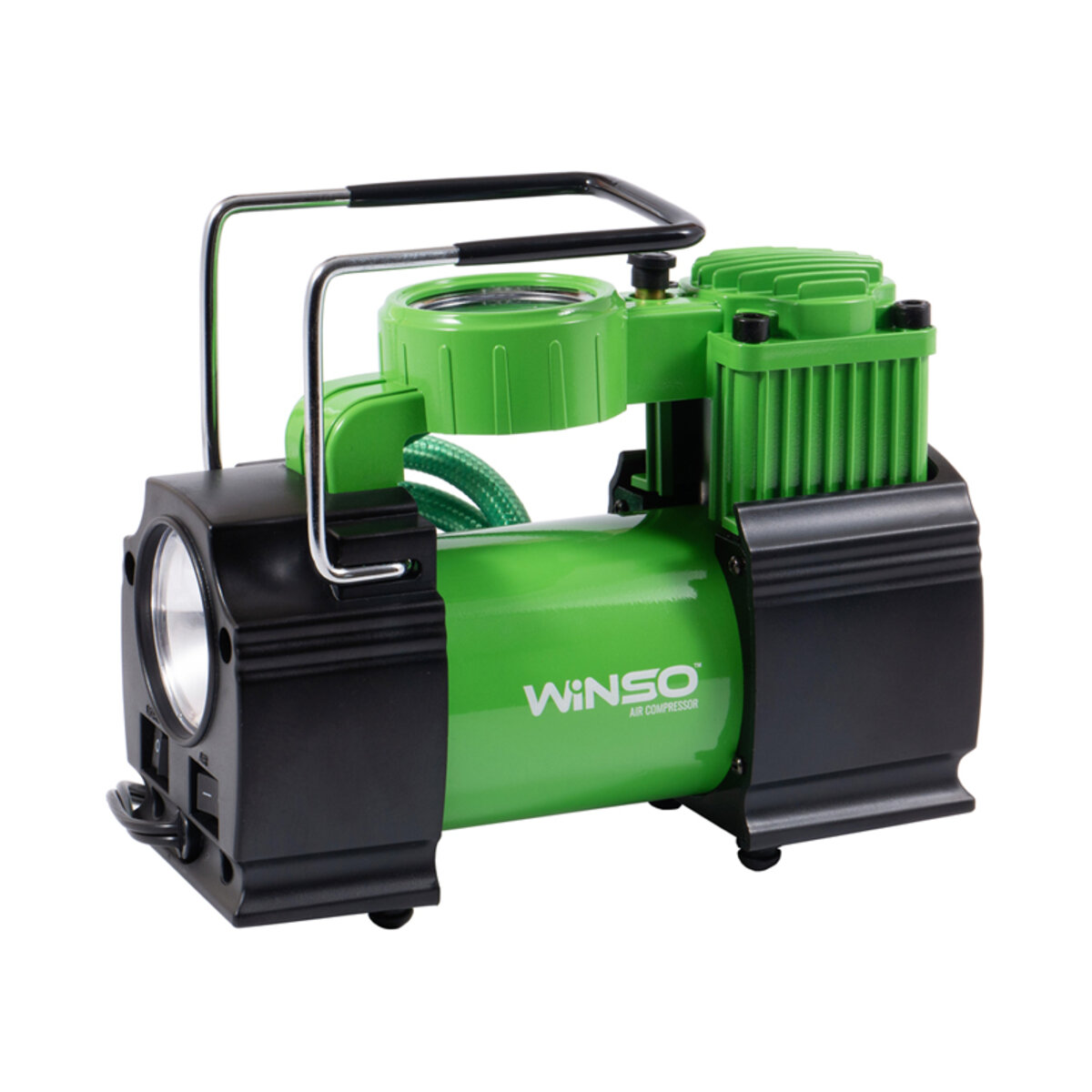 Компресор автомобільний Winso, LED-ліхтар 130000 (130000) дивитися фото №1
