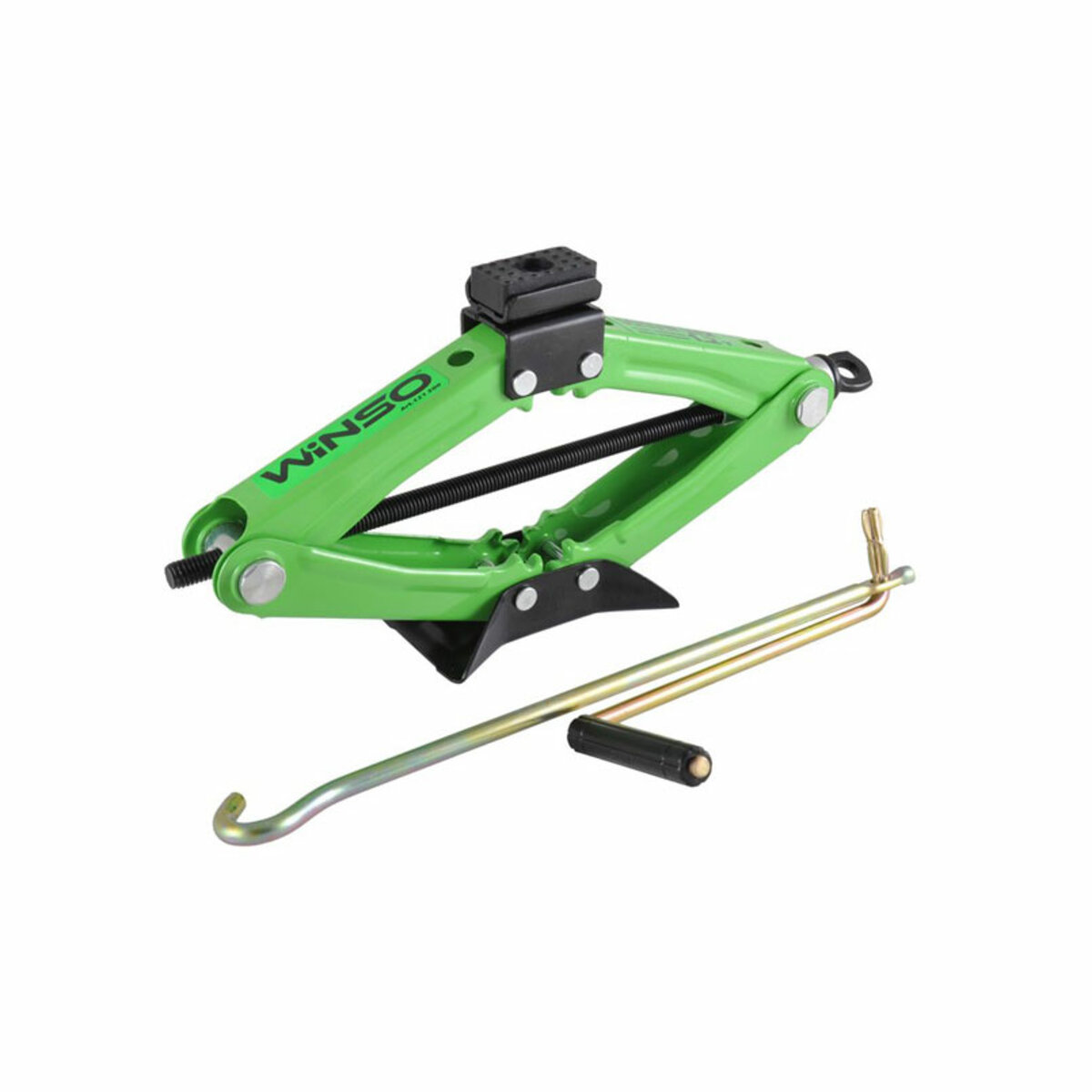 Домкрат ромбовий Winso 1,2т (картон. упак.) (121200) дивитися фото №1