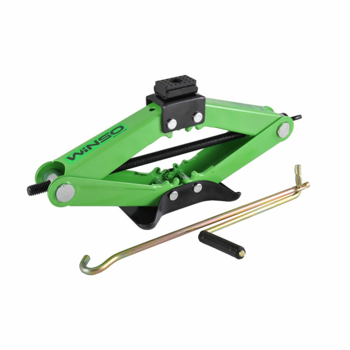 Домкрат ромбовий Winso 2т 120-413мм 122100 (122100) дивитися фото №1