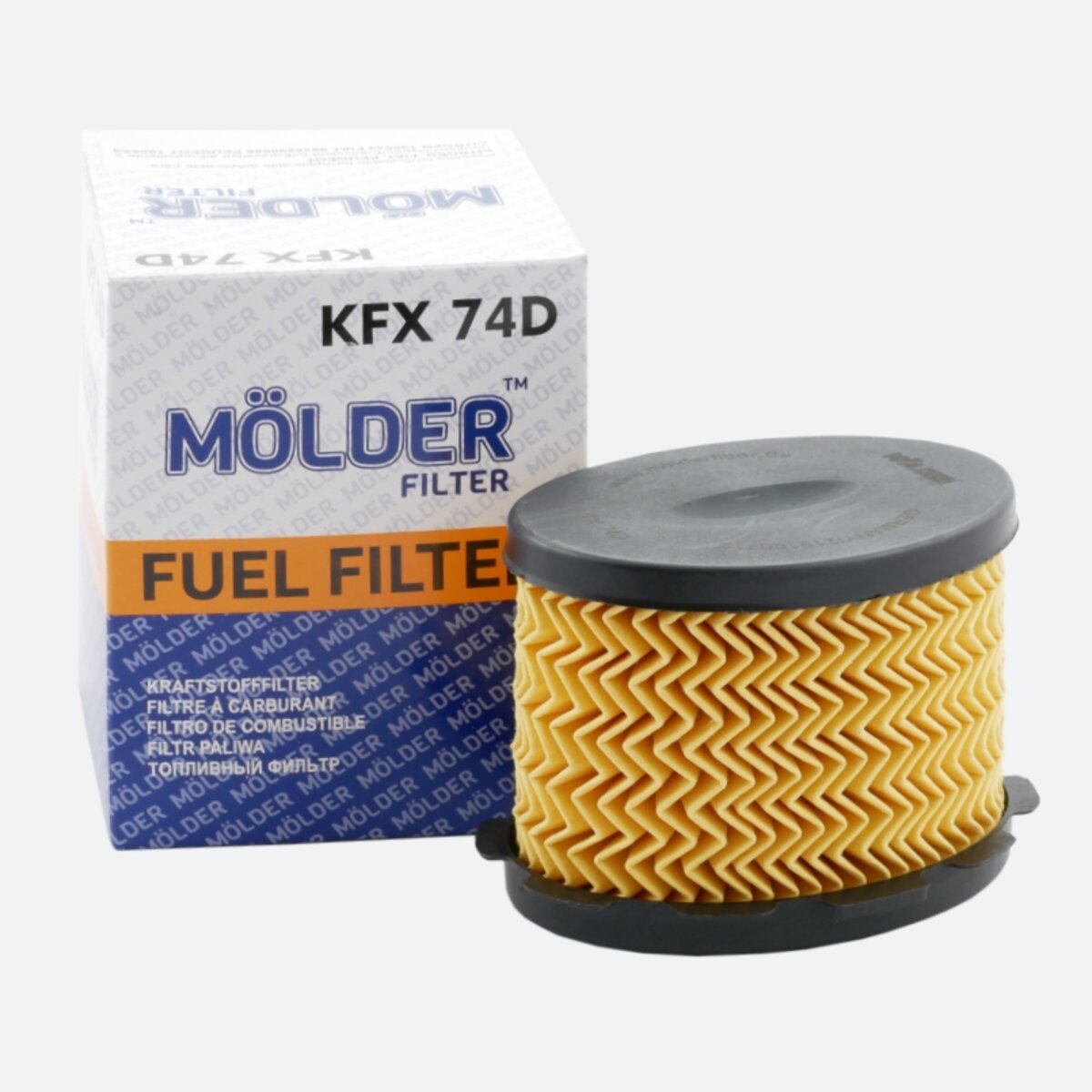 Фільтр паливний Molder Filter KFX 74D (WF8177, KX84DEco, PU1021X) (KFX74D) дивитися фото №1
