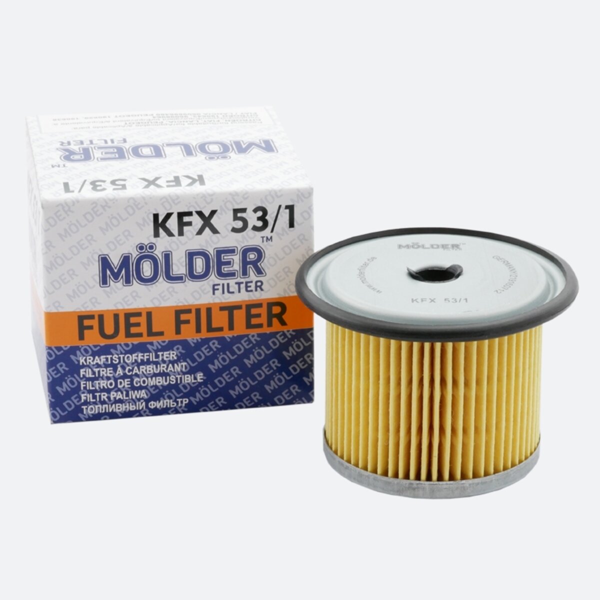 Фільтр паливний Molder Filter KFX 53/1 (WF8021, KX63/1, P716) (KFX53/1) дивитися фото №1