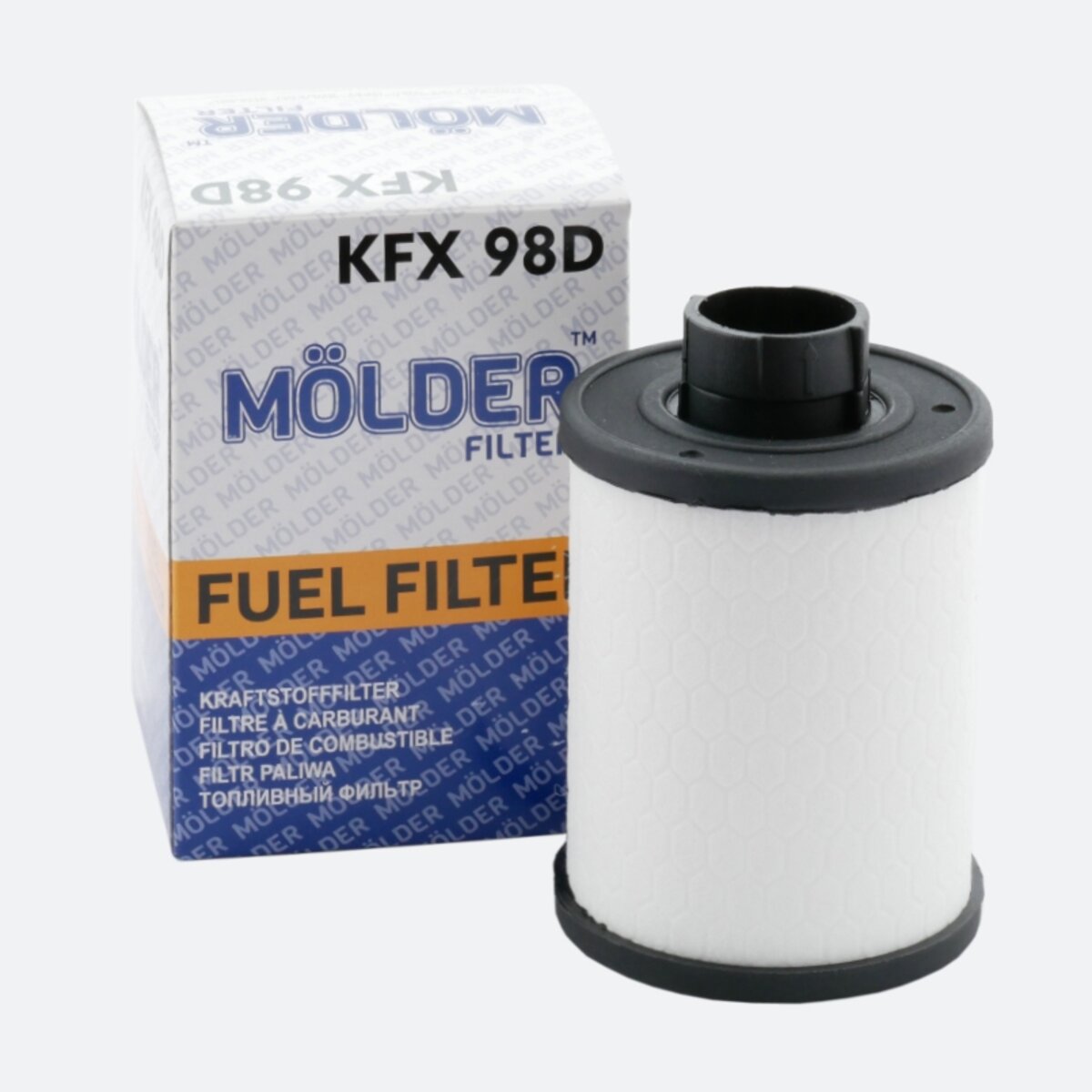 Фільтр паливний Molder Filter KFX 98D (WF8366, KX208DEco, PU723X) (KFX98D) дивитися фото №1