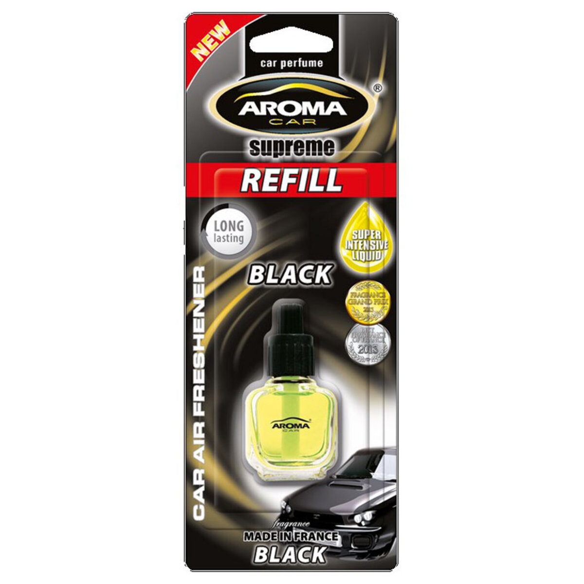 Замінний флакон Aroma Car Supreme Refill Black (92075) дивитися фото №1