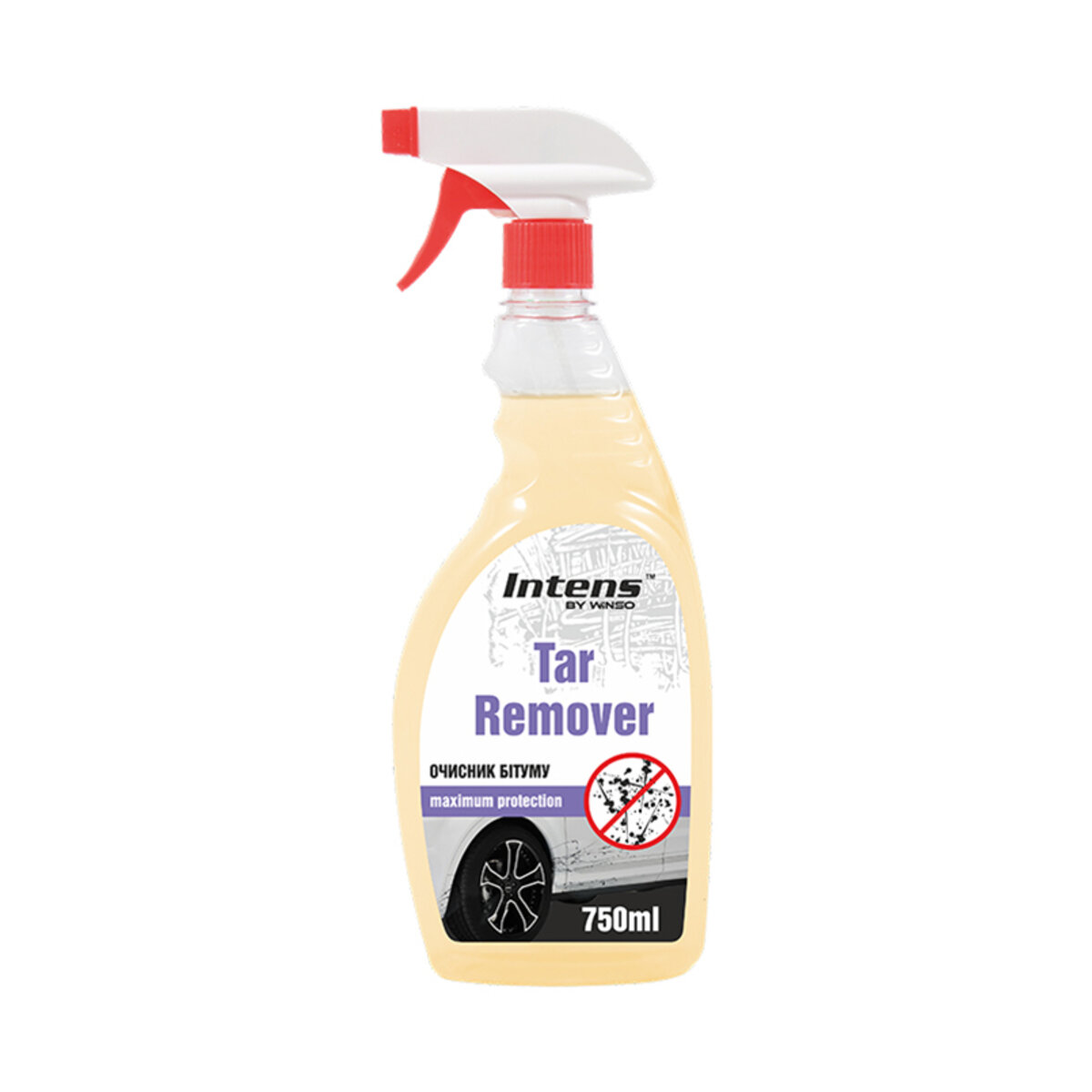 Очисник бітумних плям Winso Tar Remover, 750мл (875001) дивитися фото №1