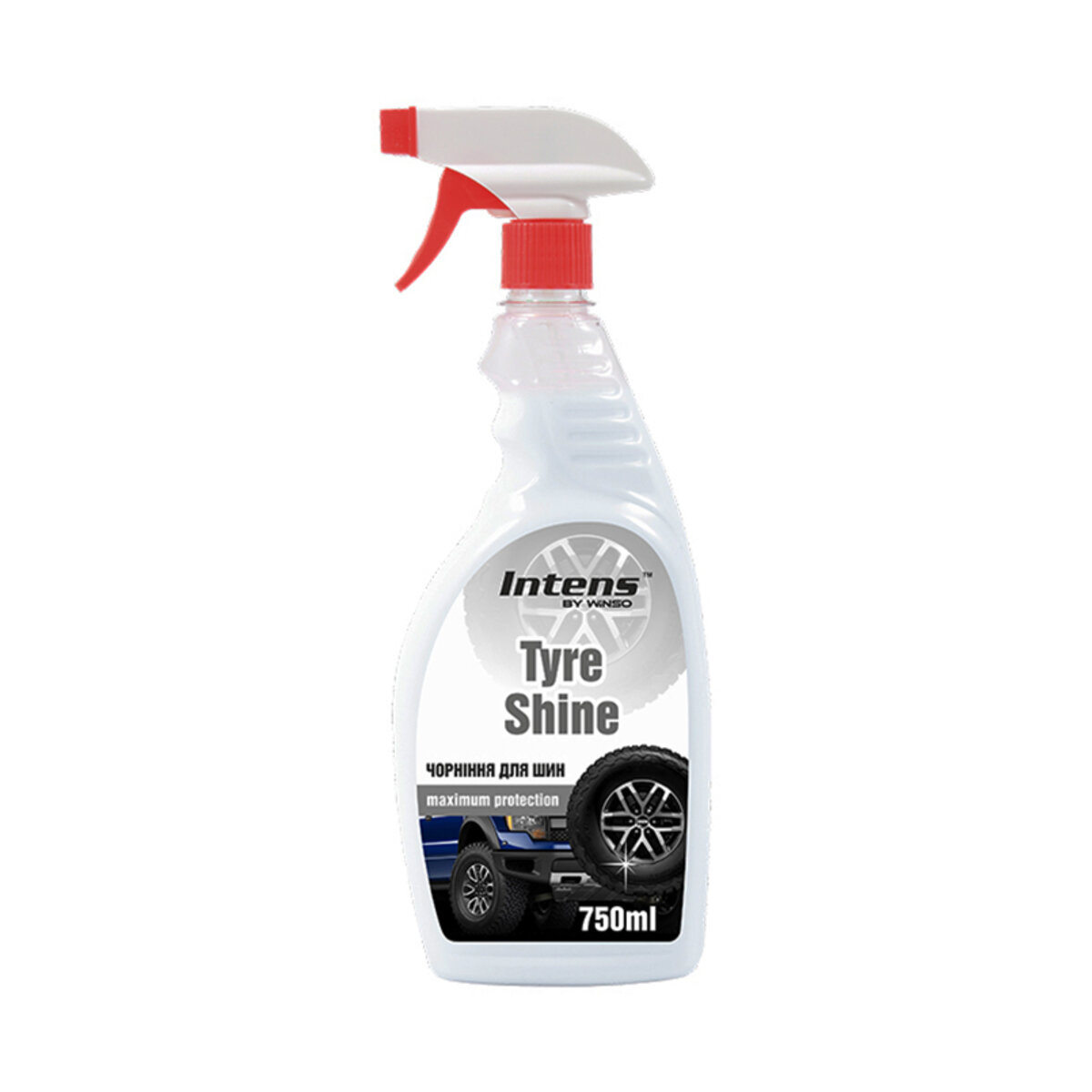 Чорніння для шин Winso Tyre Shine Intense, 750мл (875017) дивитися фото №1