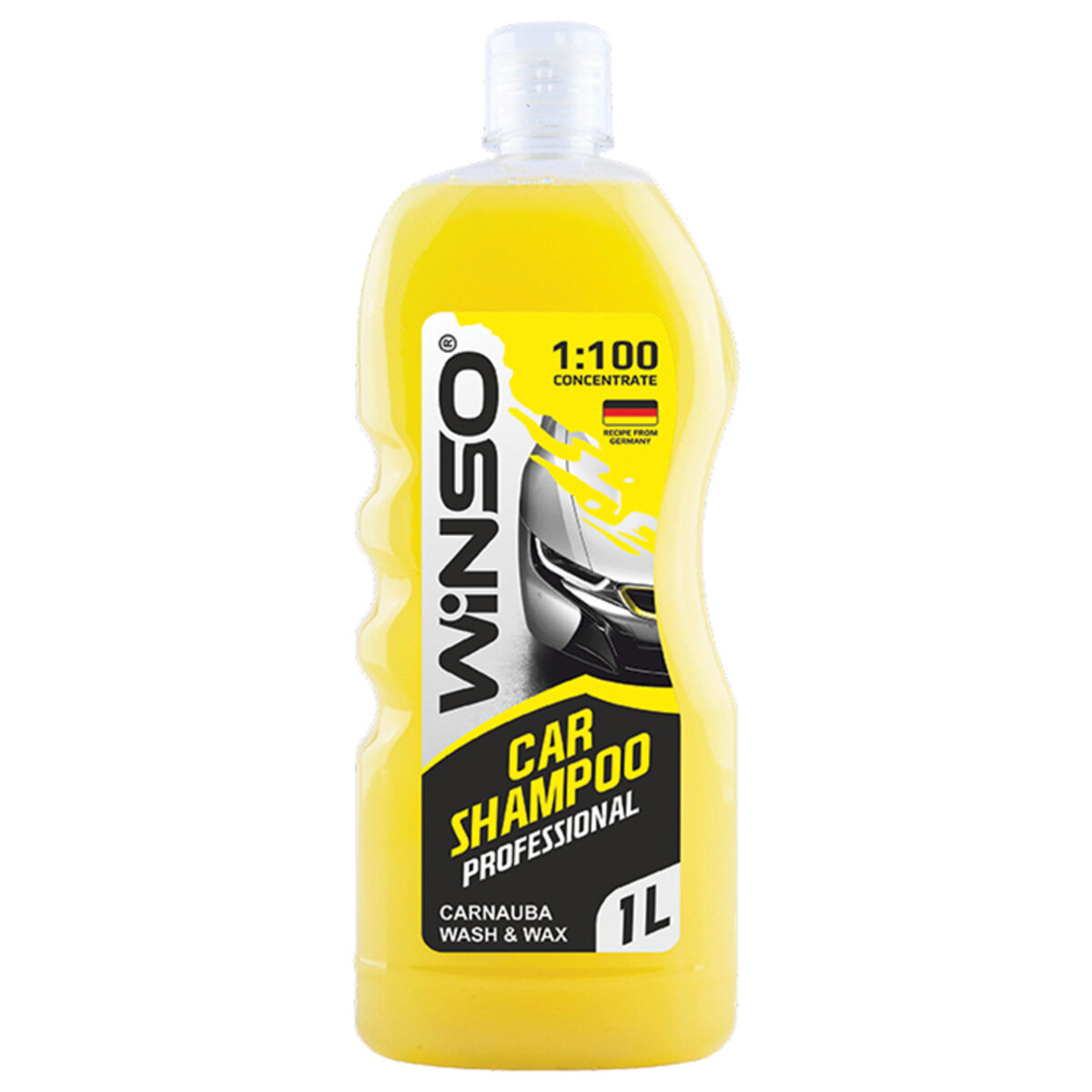Автошампунь Winso концентрат Car Shampoo Carnauba Wash&Wax, 1л (810900) дивитися фото №1