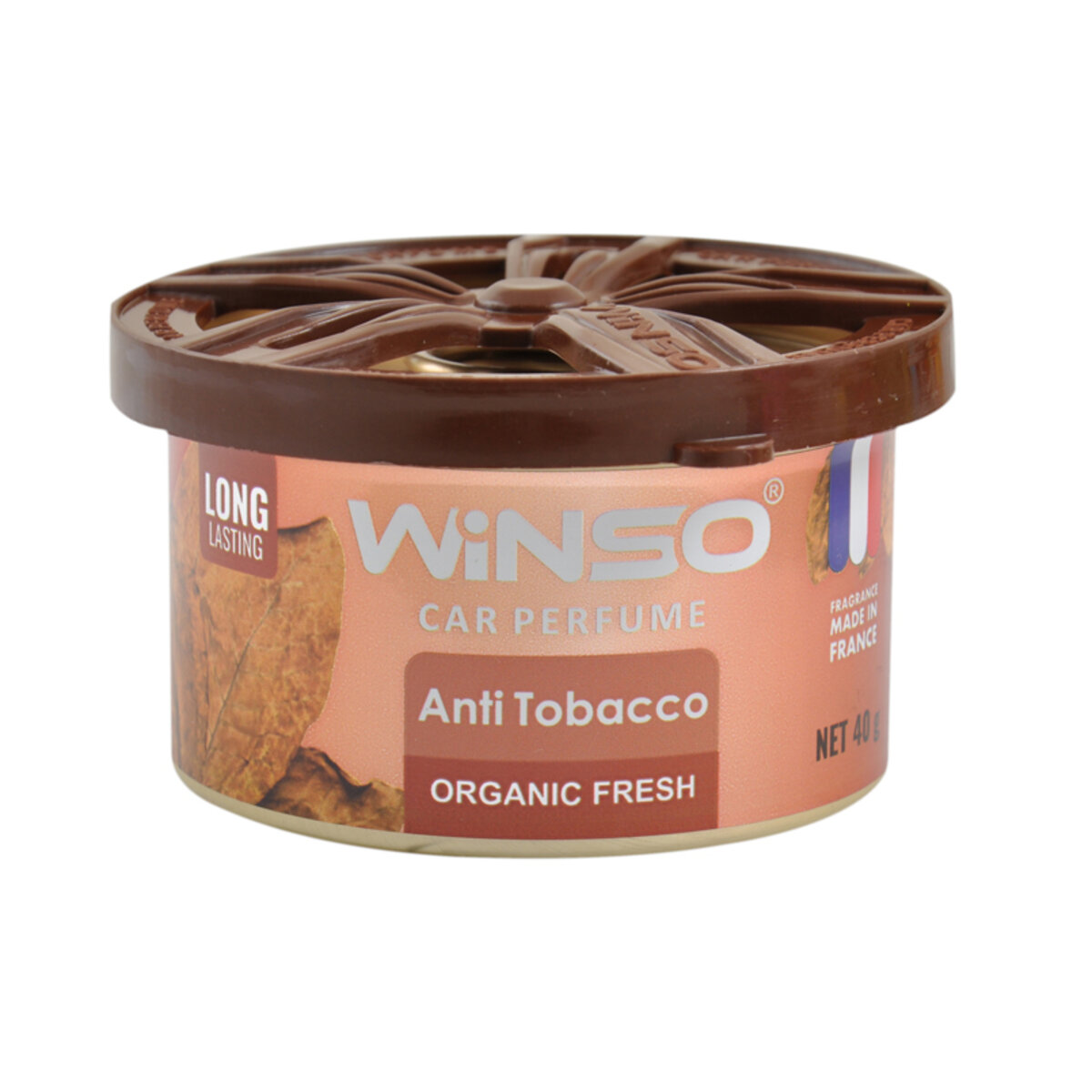 Ароматизатор Winso Organic Fresh Anti Tobacco гелевий 40г (533210) дивитися фото №1