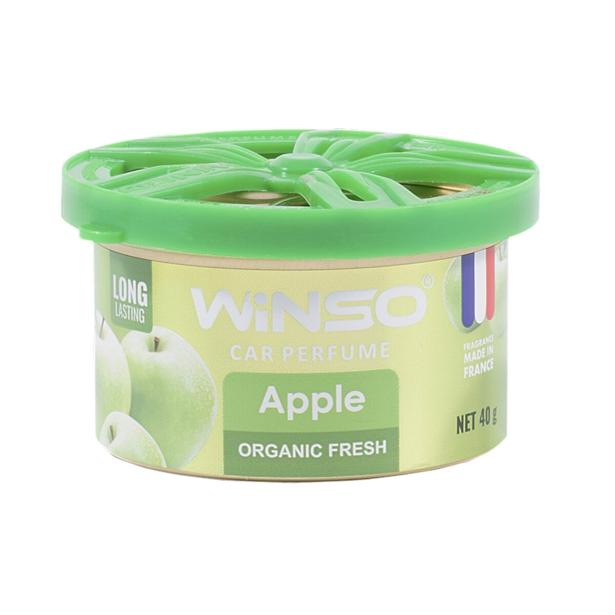 Ароматизатор Winso Organic Fresh Apple гелевий 40г (533220) дивитися фото №1