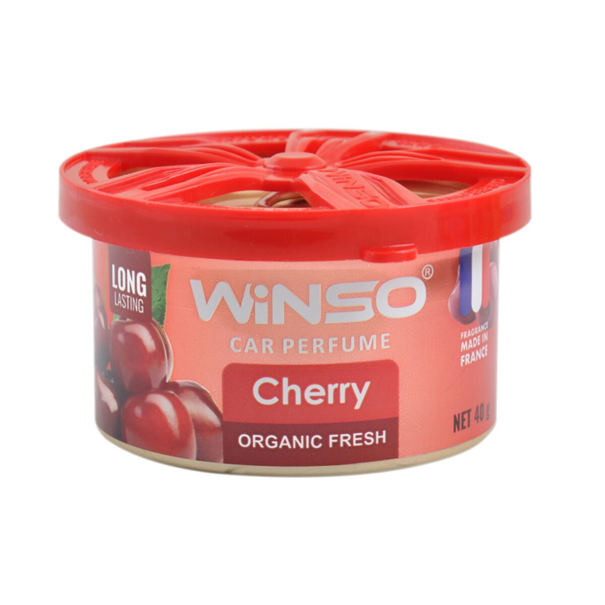 Ароматизатор Winso Organic Fresh Cherry гелевий 40г (533250) дивитися фото №1