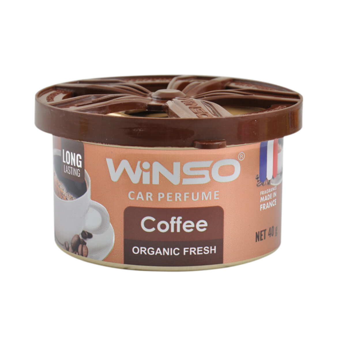 Ароматизатор Winso Organic Fresh Coffee гелевий 40г (533260) дивитися фото №1
