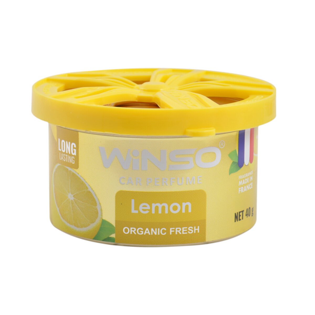 Ароматизатор Winso Organic Fresh Lemon гелевий 40г (533280) дивитися фото №1