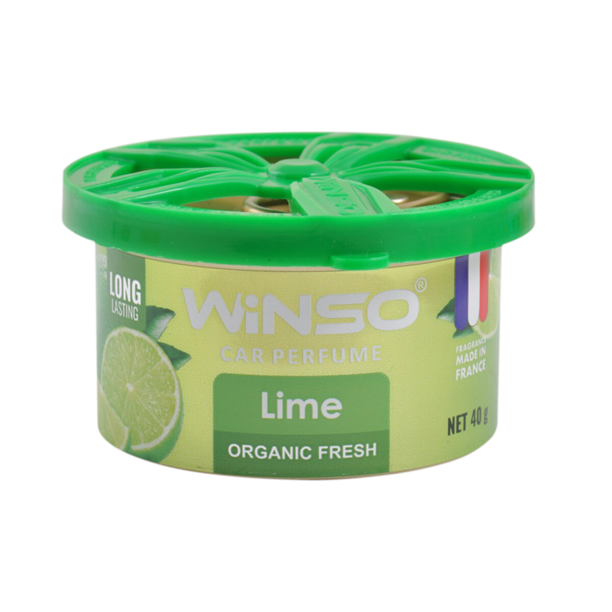 Ароматизатор Winso Organic Fresh Lime гелевий 40г (533300) дивитися фото №1