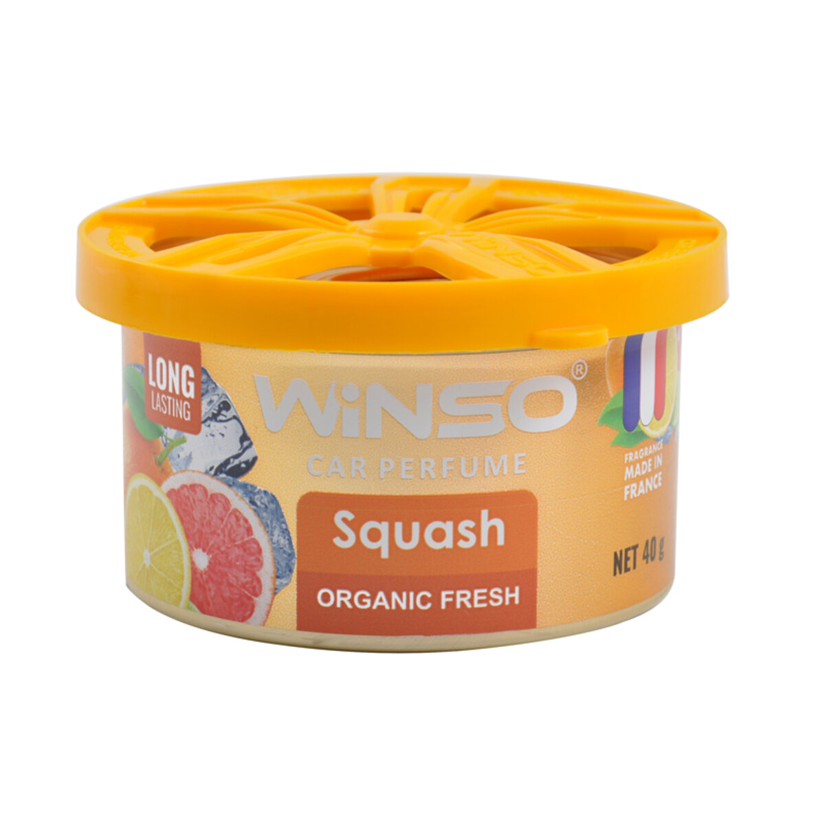 Ароматизатор Winso Organic Fresh Squash гелевий 40г (533360) дивитися фото №1
