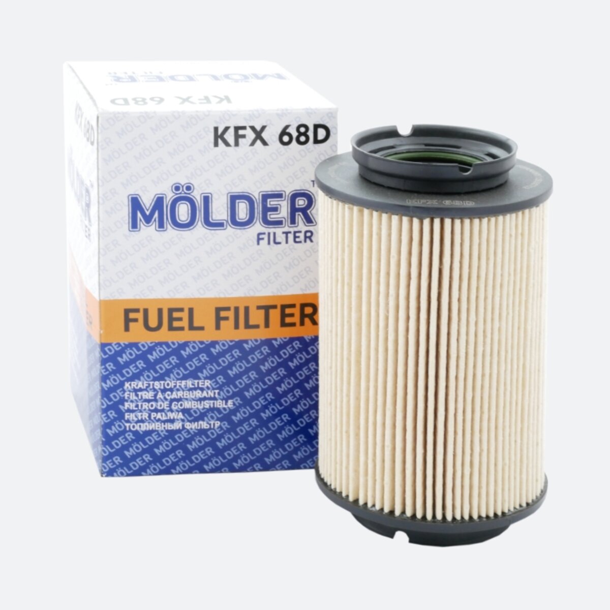Фільтр паливний Molder Filter KFX 68D (WF8308, KX178DEco, PU9362X) (KFX68D) дивитися фото №1