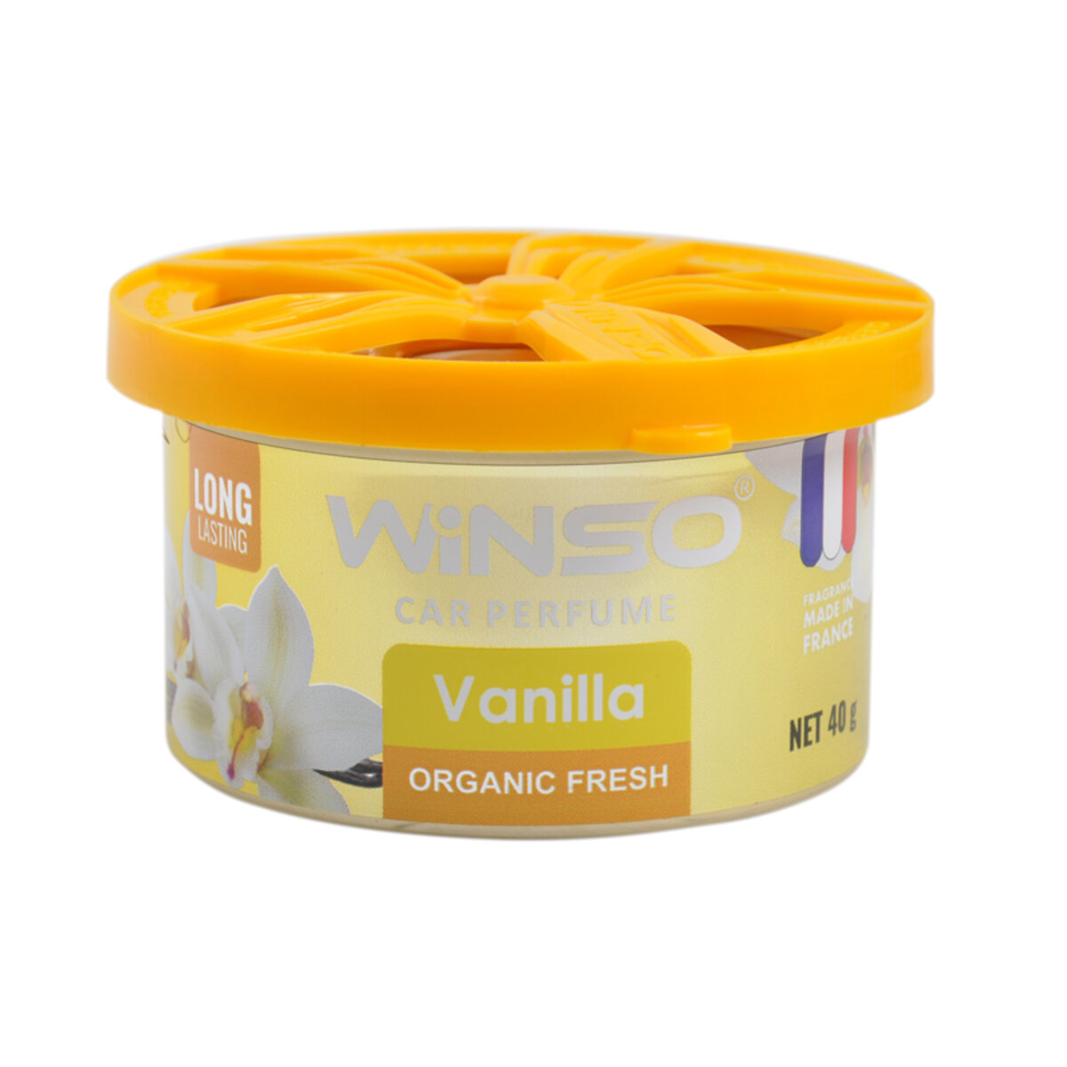 Ароматизатор Winso Organic Fresh Vanilla гелевий 40г (533390) дивитися фото №1