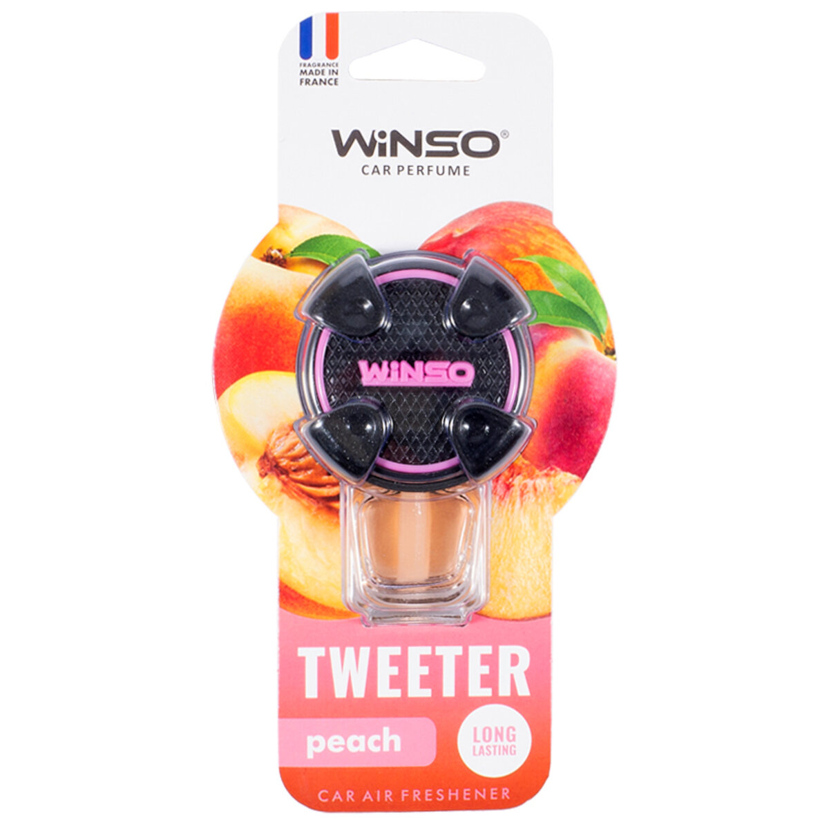 Ароматизатор Winso Tweeter Peach рідкий 8мл (533190) дивитися фото №1