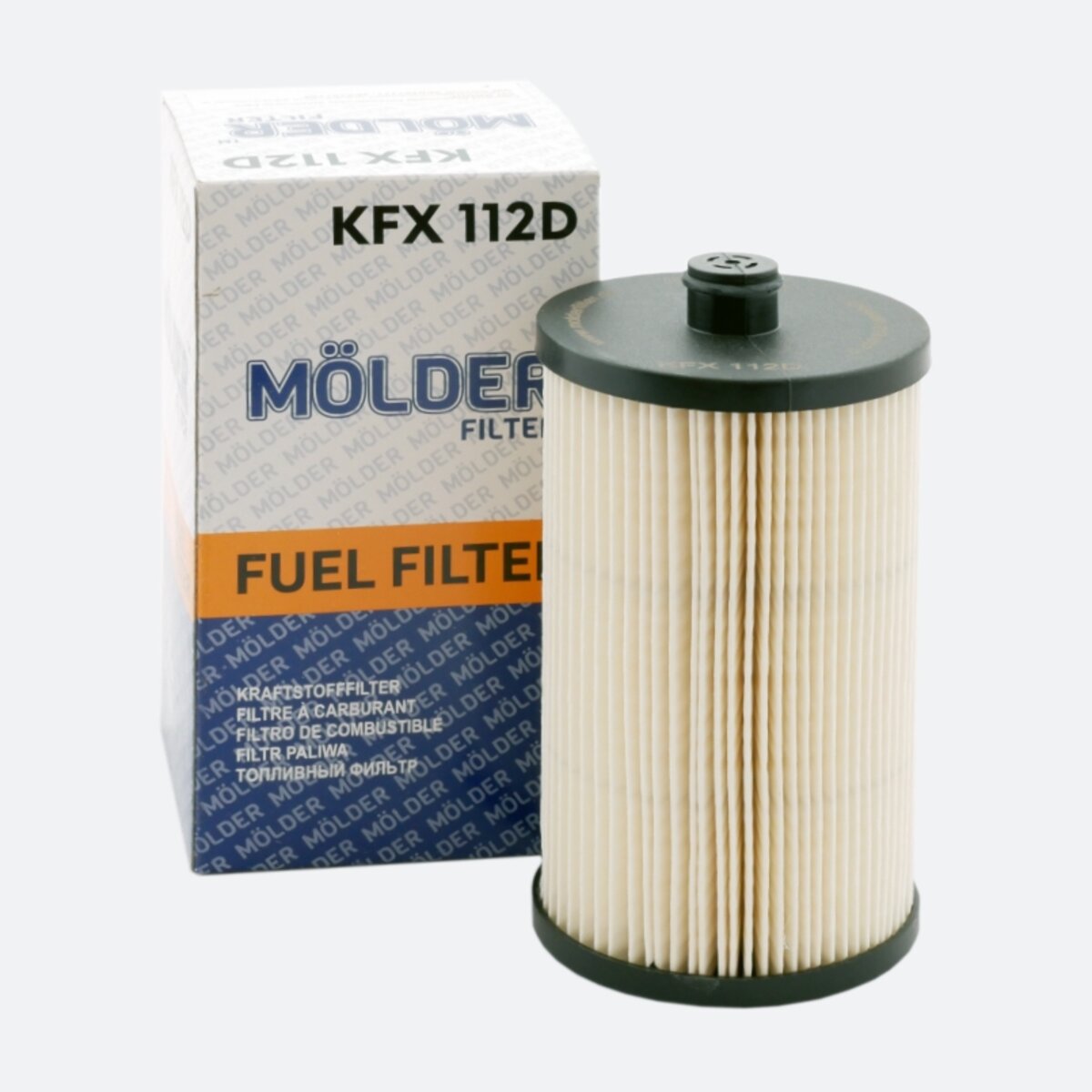 Фільтр паливний Molder Filter KFX 112D (WF8392, KX222DEco, PU816X) (KFX112D) дивитися фото №1